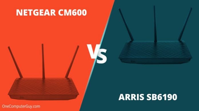 Arris sb vs netgear cm router