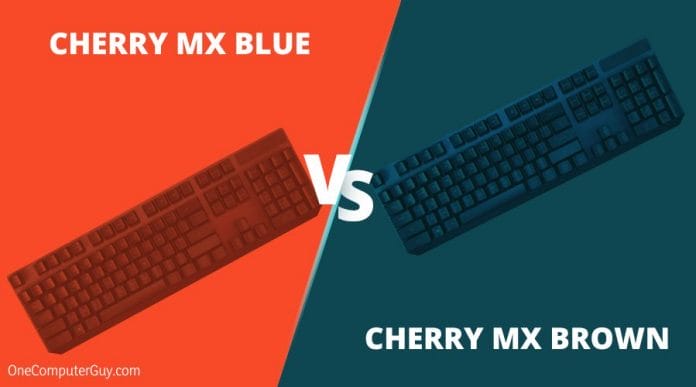 Cherry Mx Blue Vs Brown Switches