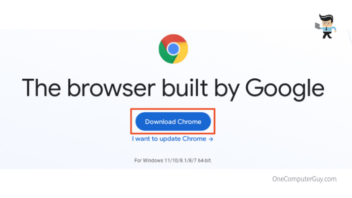 Download chrome browser by google