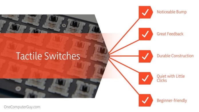 Tactile vs linear Switches Comparison