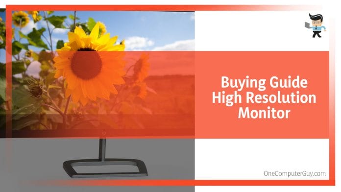 Buying Guide High Resolution Moitor