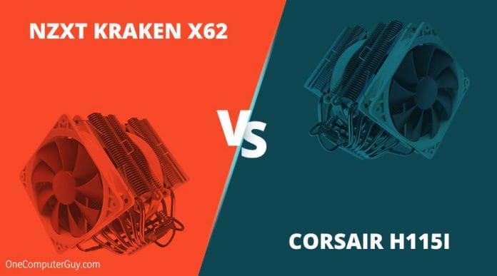 Corsair H I Vs Kraken X
