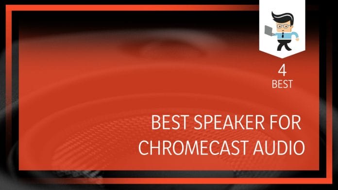 Chromecast audio speaker