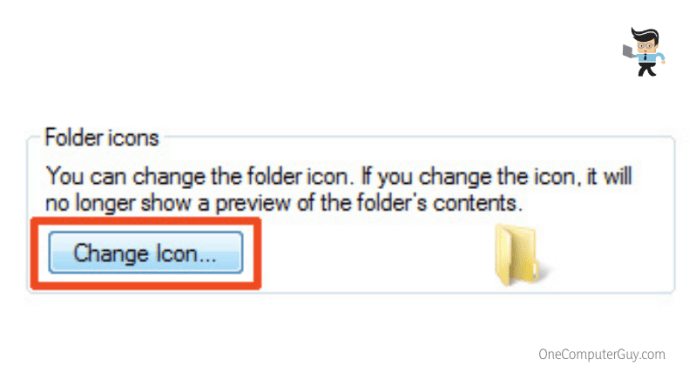 Change icon button