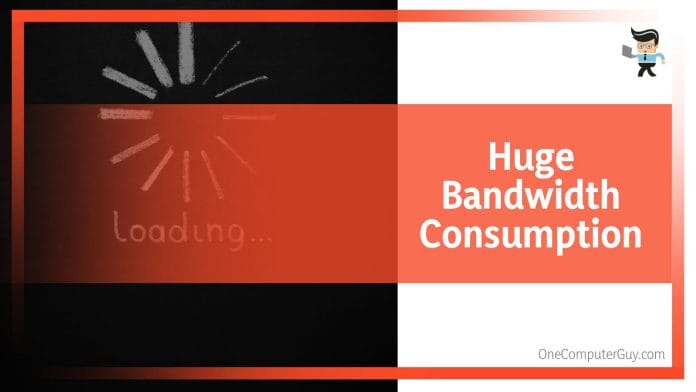 Huge Bandwidth Consumption