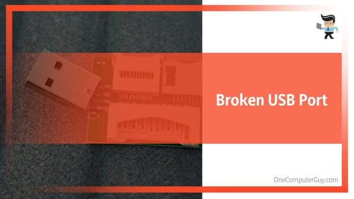 Broken usb port or faulty power adapter x