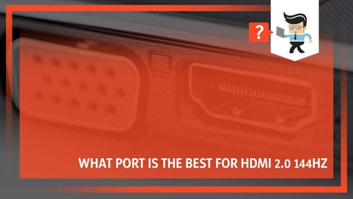 What port is best for hdmi hz finding perfect refresh rate x