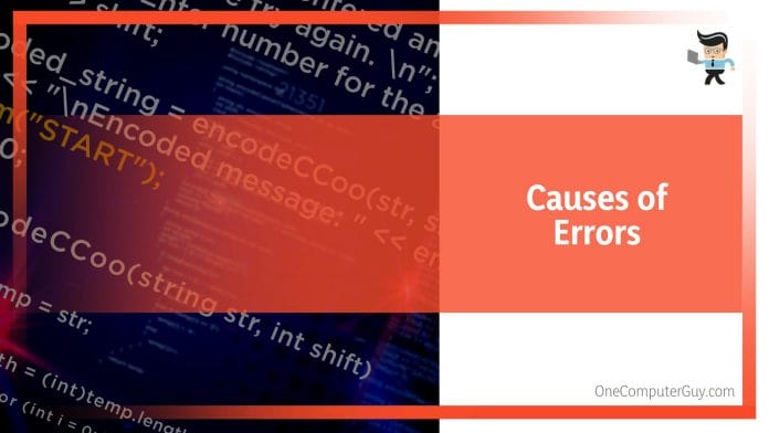 Causes of Errors
