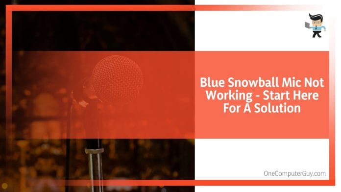 Blue Snowball Mic Solutions