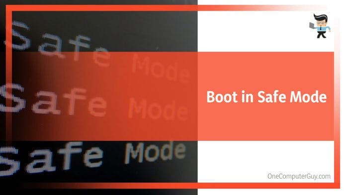 Boot in Safe Mode