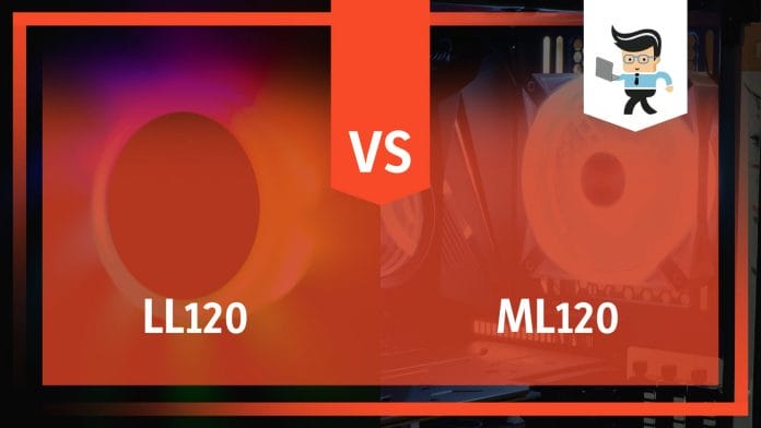 LL120 vs ML120 Cooling Performances