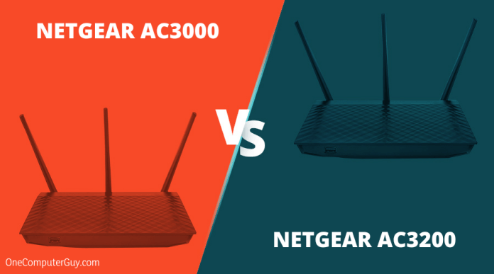 Netgear AC3000 vs AC3200