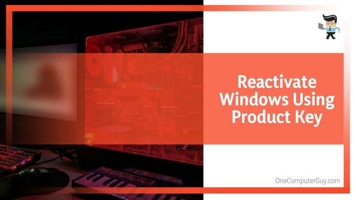Reactivate Windows Using Product Key