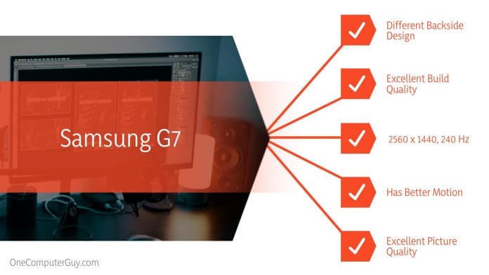 Samsung G5 vs G7 Gaming Specifications