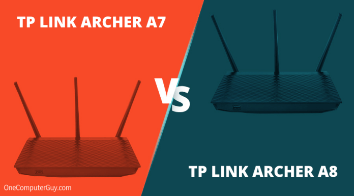 TP Link Archer A7 vs A8