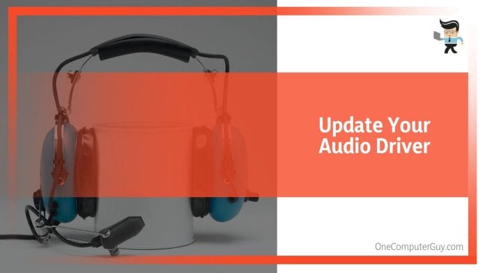 Update Your Audio Driver
