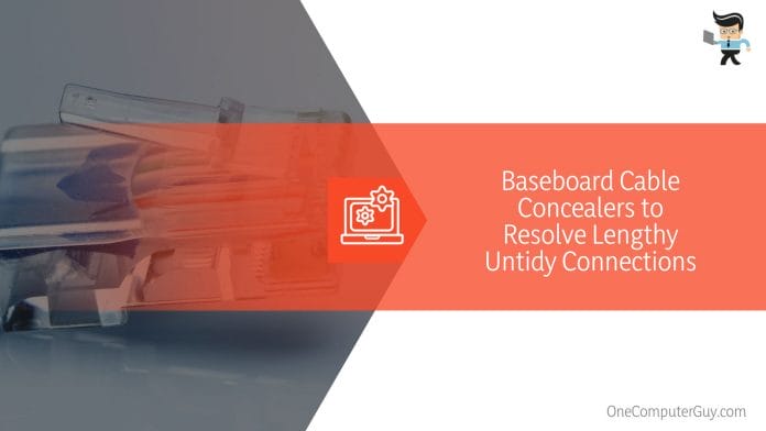 Baseboard Cable Concealers to Resolve Lengthy Untidy Connections
