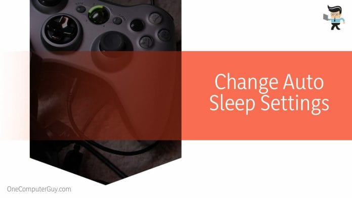 Change Auto Sleep Settings