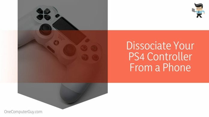 Dissociate Your PS4 Controller From a Phone