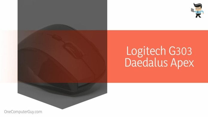 Logitech G303 Daedalus Apex Mouse