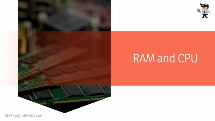 RAM and CPU affect running speed