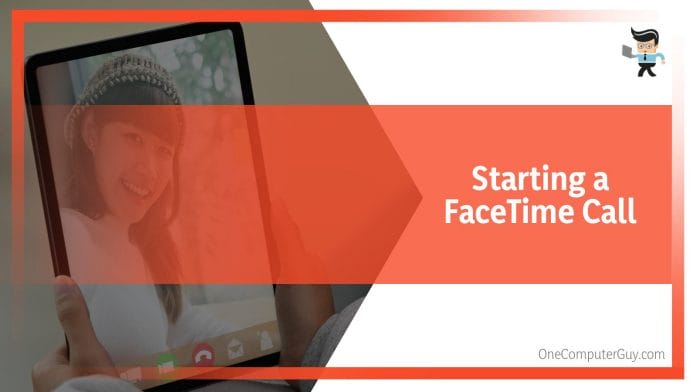 Starting a FaceTime Call