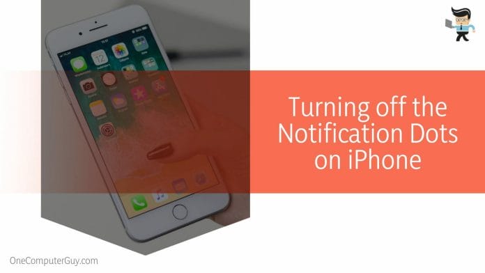 Turning off the Notification Dots on iPhone