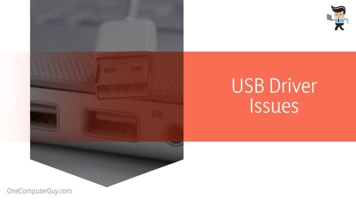 USB Driver Issues