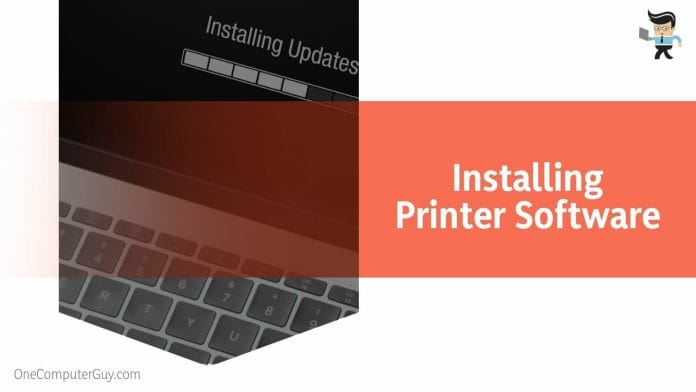 Installing Printer Software