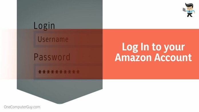 Log In to your Amazon Account