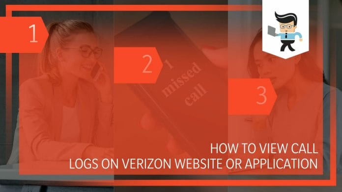 View Call Logs on Verizon Website or Application