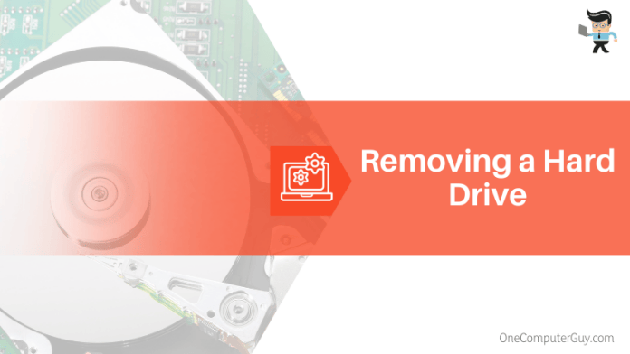 Removing a Hard Drive From a Laptop Erase Data