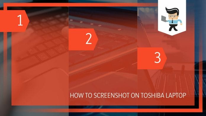 Screenshot on Toshiba Laptop